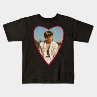 Heart and New Man Kids T-Shirt